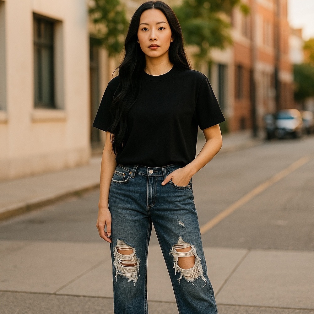PacSun Ripped Jeans- size 22 - Picture 4 of 4